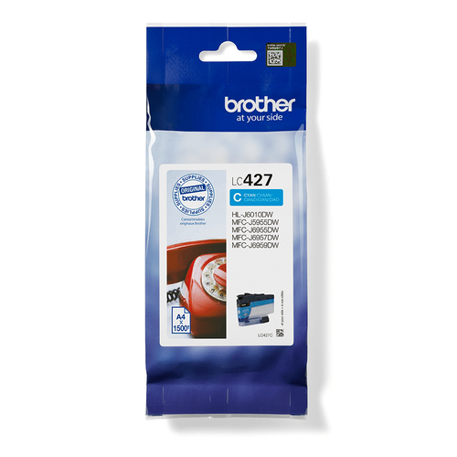 Brother LC427C&comma; original&comma; cyan