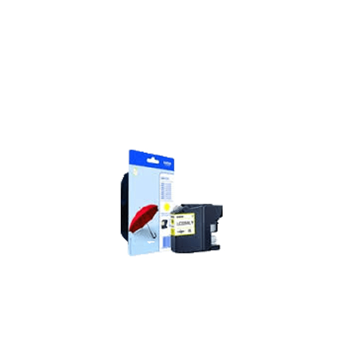 Brother LC225XLYBP, original, gelb, Tinte Brother LC225XLYBP, original, gelb, Tinte