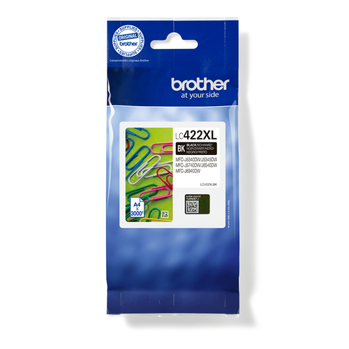 Brother LC422XLBK&comma; original&comma; schwarz