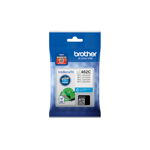 Brother LC462C, original, cyan Brother LC462C, original, cyan