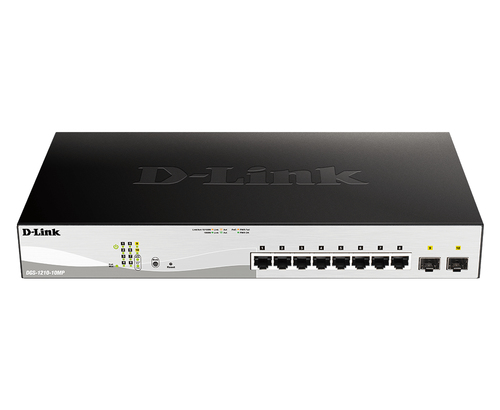 D-Link DGS-1210-10MP Managed L2 Gigabit
