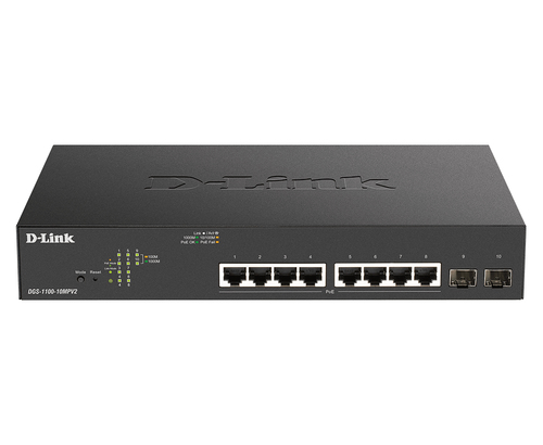 D-Link DGS-1100-10MPV2 Managed L2 Gigabit