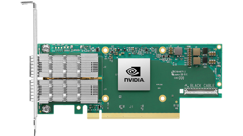 Nvidia ConnectX-6&comma; Faser&comma; 100000 Mbit&sol;s&comma; mehrfarbig