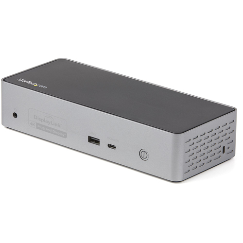 StarTech&period;com DK31C4DPPDUE&comma; USB 3&period;2 Gen 2 &lpar;3&period;1 Gen 2&rpar; Type-C&comma; schwarz&comma; grau&comma; USB Power Delivery
