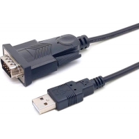Equip USB-A auf Serial (DB9) Kabel, M/M, 1.5m