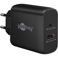 Goobay USB-C PD GaN Dual-Schnellladegerät
