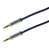 LogiLink 3.5mm - 3.5mm 5m Audio-Kabel Blau