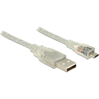DeLOCK 1.5m, USB2.0-A/USB2.0 Micro-B