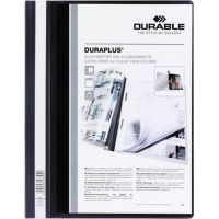 Durable Duraplus Präsentations-Mappe Schwarz