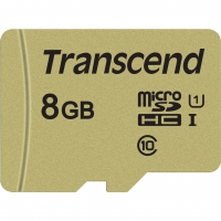 8 GB Transcend 500S microSDHC Kit,