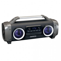 Lenco SPR-100 Tragbarer Stereo-Lautsprecher