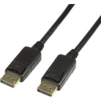 LogiLink CV0074 DisplayPort-Kabel 5 m Schwarz