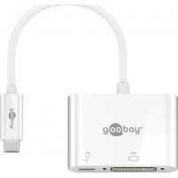 Goobay USB-C-Adapter auf DVI, PD,