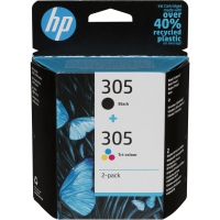 HP Druckkopf mit Tinte 305 schwarz/farbig,