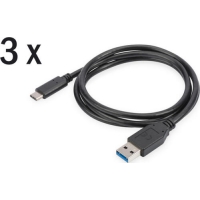 Digitus USB Type-C Ladekabel set, Typ C - A