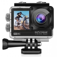 GoXtreme Vision DUO 4K, Action-Camcorder 