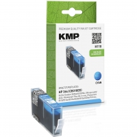 KMP H110 Tintenpatrone cyan kompatibel
