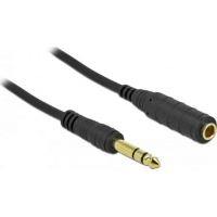 DeLOCK 86767 Audio-Kabel 5 m 6.35mm Schwarz