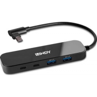 Lindy USB Hub, 4-port, USB 2.0 