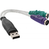 InLine USB PS/2 Adapter, USB Stecker