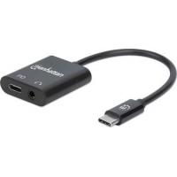 Manhattan USB-C auf Klinke Audioadapter
