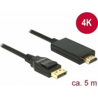 5m DisplayPort 1.2a > HDMI-Kabel