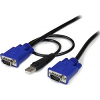 3m StarTech 2-in-1 PS/2 USB KVM