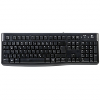 Logitech K120 Keyboard schwarz,