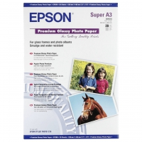 Epson S041316 Fotopapier A3, Premium Glossy 