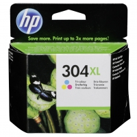 HP 304 XL Druckkopf mit Tinte farbig