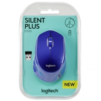 Logitech M330 Silent Plus blau,