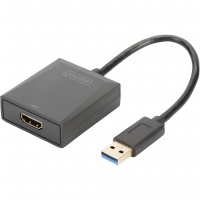 Digitus DA-70841 USB 3.0 HDMI Schwarz