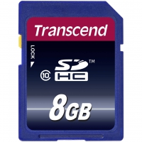 8GB Transcend Class10 SDHC Speicherkarte 