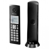 Panasonic KX-TGK220 schwarz, Analogtelefon,