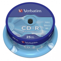 Verbatim CD-R 700MB 52x, 25er Spindel