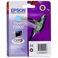 Epson T0802 Tinte cyan 