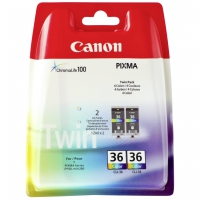 Canon CLI-36 Tinte farbig, 2er-Pack 