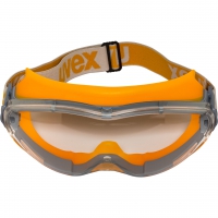 uvex Vollsichtbrille ultrasonic grau/orange