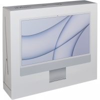 Apple iMac 24 silber, M1 - 8 Core