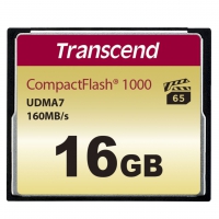 CompactFlash 16GB Transcend 1000x 