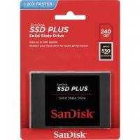 240 GB SSD SanDisk Plus 6,4cm /