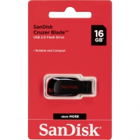 16 GB SanDisk Cruzer Blade USB 2.0 Stick 