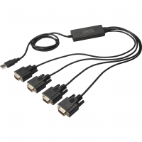 DIGITUS USB 2.0 zu 4xRS232 Kabel