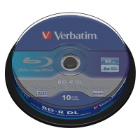 Verbatim BD-R DL 50GB 6x, 10er