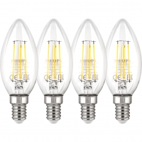 Philips LED Lampe E14 4er Set 40W
