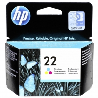 HP-Tinte: Nummer 22  color       C9352AE 