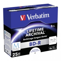 Verbatim M-DISC BD-R 25GB 4x, 5er