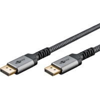 Goobay 65268 DisplayPort-Kabel 1 m HDMI Grau