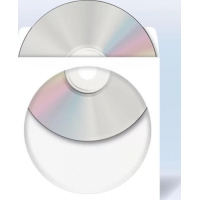 HERMA CD/DVD-Papierhüllen weiß
