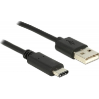 DeLOCK 0.5m, USB2.0-A/USB2.0-C
